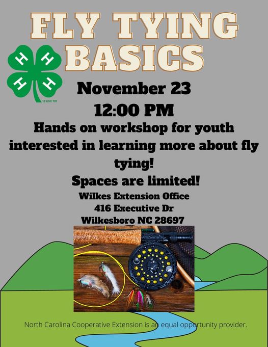 fly tying basics, 4-H