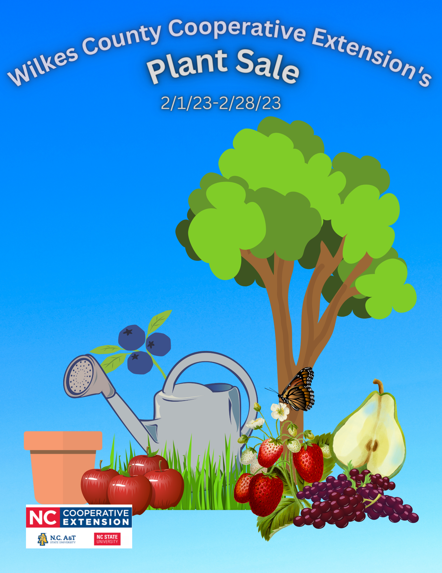 N.C. Cooperative Extension, Wilkes County Center's Plant Sale. 2/1/23 – 2/28/23