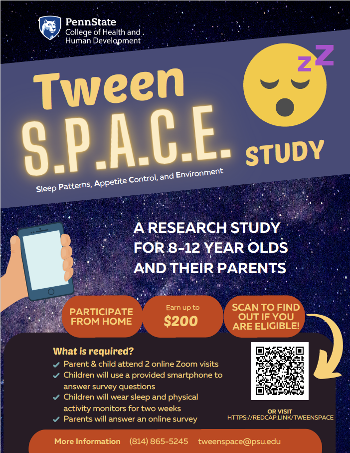 tween space study poster