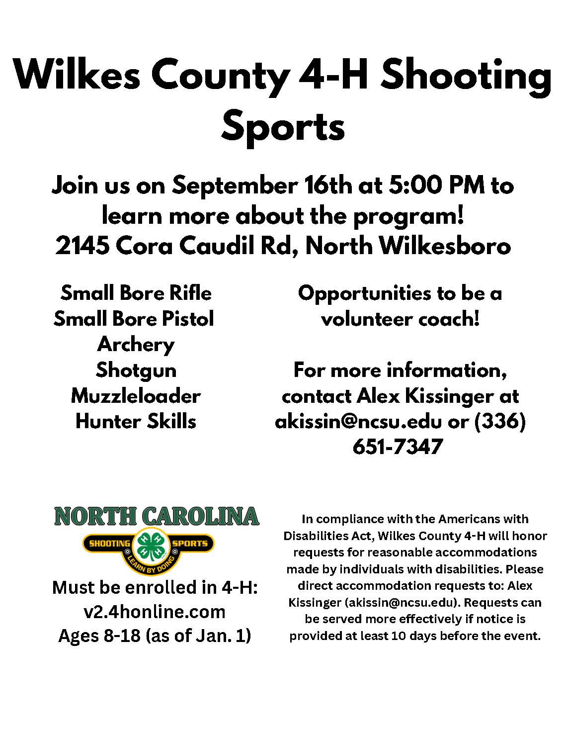 Shooting Sports Interest Event