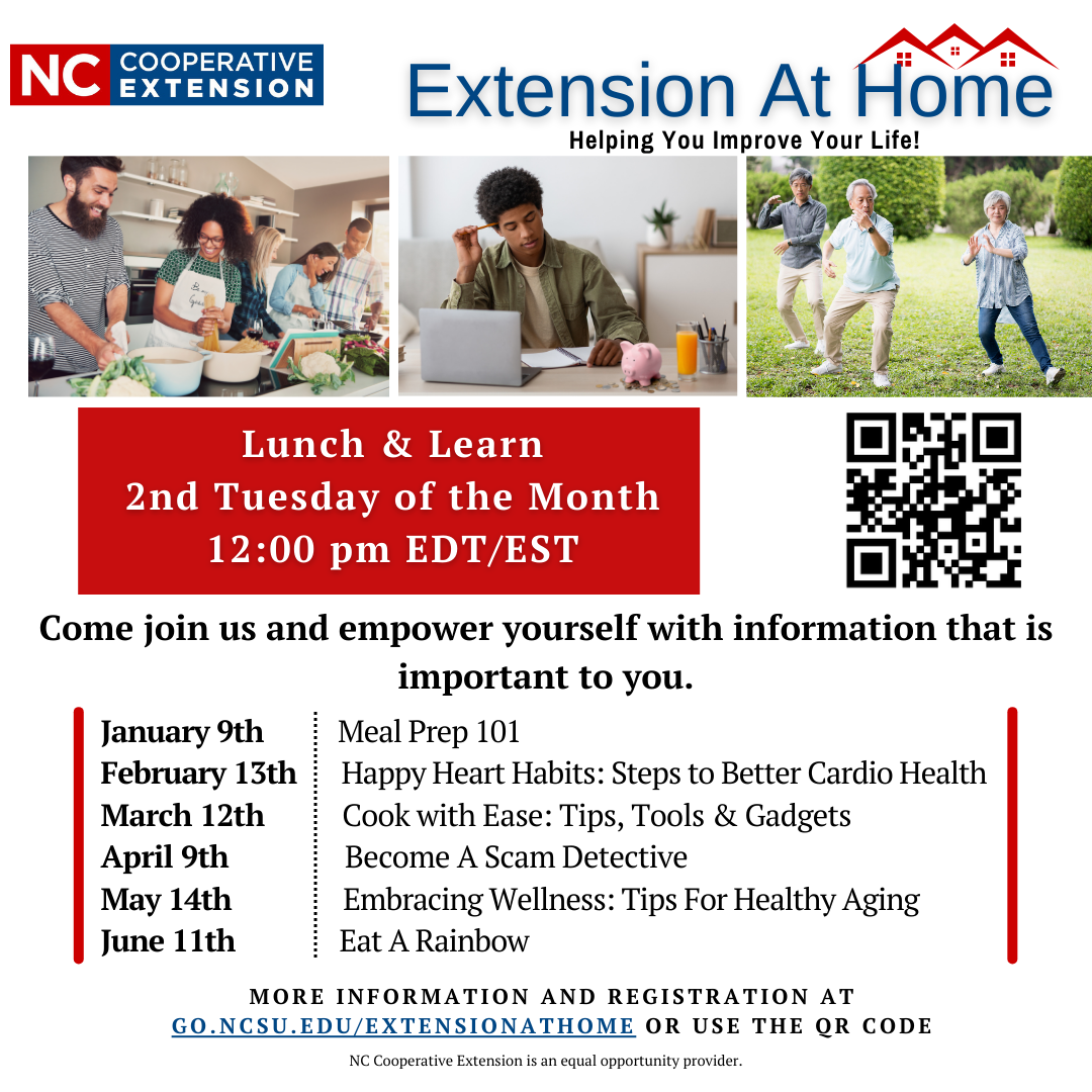 Extension At Home Lunch & Learn