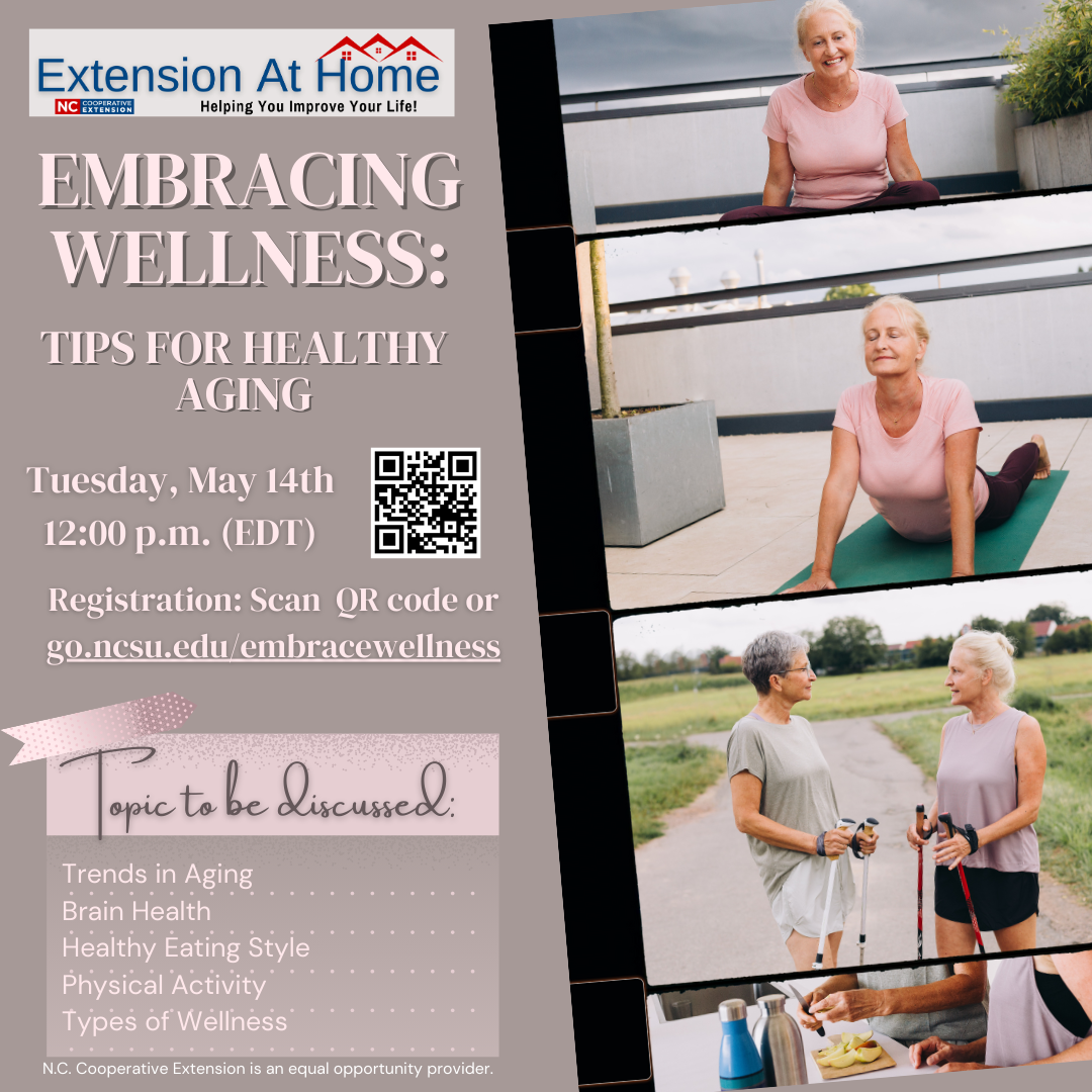 Embracing Wellness Healthy Aging Workshop