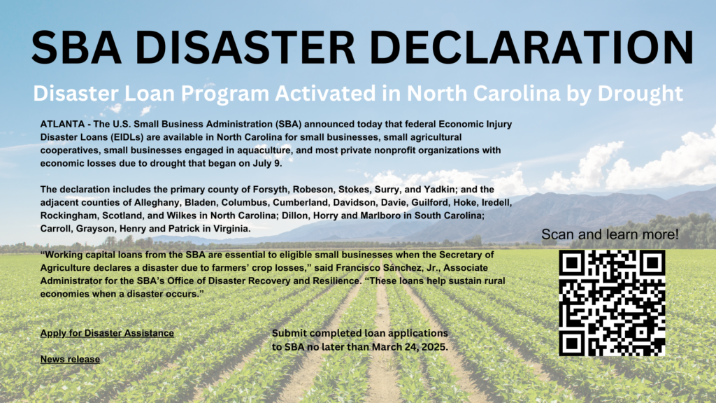 sba disaster release